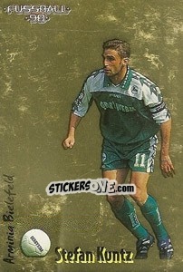 Sticker Stefan Kuntz - German Football Bundesliga 1997-1998 - Panini