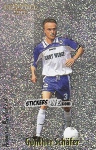 Sticker Günther Schäfer - German Football Bundesliga 1997-1998 - Panini