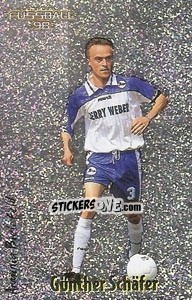 Sticker Günther Schäfer - German Football Bundesliga 1997-1998 n. 359 - Panini
