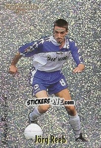 Sticker Jörg Reeb - German Football Bundesliga 1997-1998 - Panini