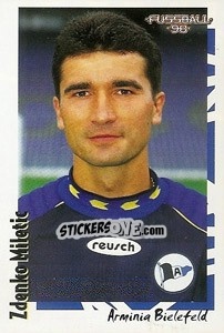 Sticker Zdenko Miletic - German Football Bundesliga 1997-1998 n. 363 - Panini