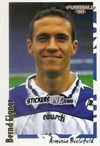 Sticker Bernd Eigner - German Football Bundesliga 1997-1998 n. 364 - Panini