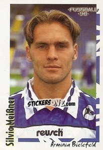 Sticker Silvio Meißner - German Football Bundesliga 1997-1998 - Panini