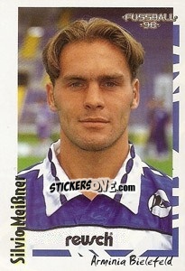 Sticker Silvio Meißner - German Football Bundesliga 1997-1998 n. 369 - Panini