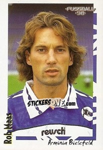Sticker Rob Maas - German Football Bundesliga 1997-1998 - Panini