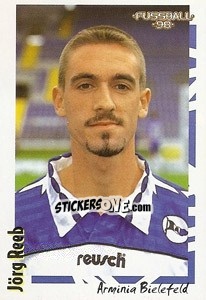 Figurina Jörg Reeb - German Football Bundesliga 1997-1998 - Panini