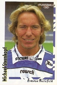 Sticker Michael Sternkopf - German Football Bundesliga 1997-1998 - Panini