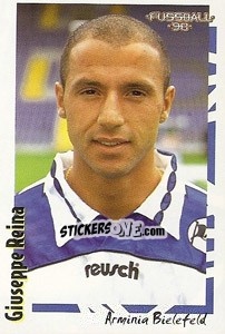 Cromo Giuseppe Reina - German Football Bundesliga 1997-1998 - Panini