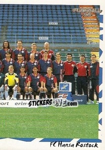 Cromo Mannschaft rechts - German Football Bundesliga 1997-1998 - Panini