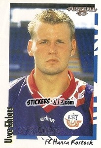 Cromo Uwe Ehlers - German Football Bundesliga 1997-1998 - Panini