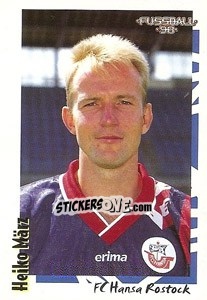 Figurina Heiko März - German Football Bundesliga 1997-1998 - Panini