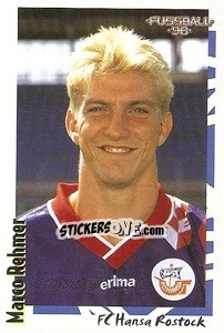 Figurina Marko Rehmer - German Football Bundesliga 1997-1998 - Panini