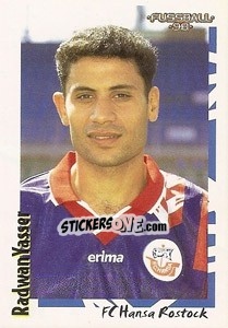 Figurina Radwan Yasser - German Football Bundesliga 1997-1998 - Panini