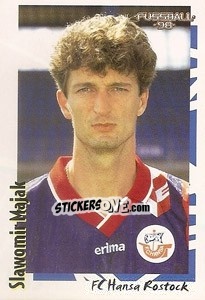 Cromo Slowomir Majak - German Football Bundesliga 1997-1998 - Panini