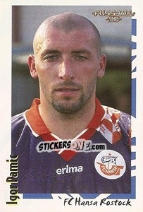 Cromo Igor Pamic - German Football Bundesliga 1997-1998 - Panini