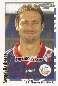 Cromo Sergej Barbarez - German Football Bundesliga 1997-1998 - Panini