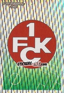 Sticker Wappen - German Football Bundesliga 1997-1998 n. 408 - Panini