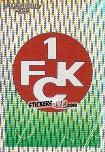 Sticker Wappen - German Football Bundesliga 1997-1998 - Panini