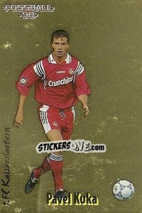 Sticker Pavel Kuka - German Football Bundesliga 1997-1998 - Panini