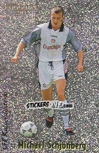 Cromo Michael Schjönberg - German Football Bundesliga 1997-1998 - Panini