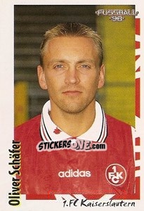 Figurina Oliver Schäfer - German Football Bundesliga 1997-1998 - Panini