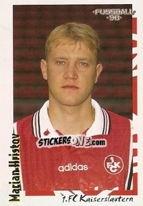 Sticker Marian Hristov - German Football Bundesliga 1997-1998 - Panini