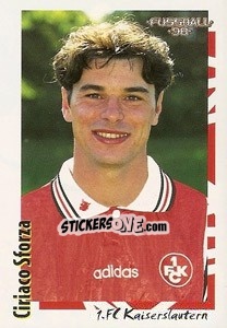 Cromo Ciriaco Sforza - German Football Bundesliga 1997-1998 - Panini