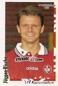 Figurina Jürgen Rische - German Football Bundesliga 1997-1998 - Panini