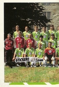 Cromo Mannschaft links - German Football Bundesliga 1997-1998 - Panini