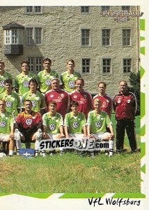 Cromo Mannschaft rechts - German Football Bundesliga 1997-1998 - Panini