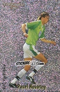 Sticker Pavel Novotny - German Football Bundesliga 1997-1998 - Panini