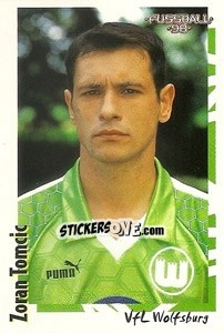 Figurina Zoran Tomcic - German Football Bundesliga 1997-1998 - Panini