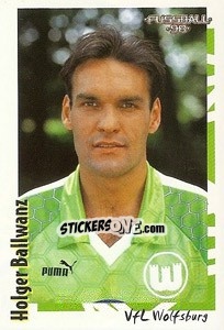 Cromo Holger Ballwanz - German Football Bundesliga 1997-1998 - Panini