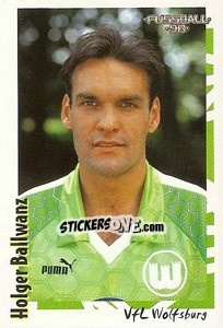 Sticker Holger Ballwanz - German Football Bundesliga 1997-1998 - Panini