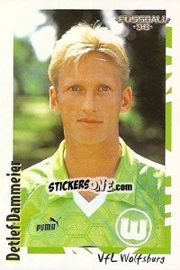 Sticker Detlef Dammeier - German Football Bundesliga 1997-1998 - Panini