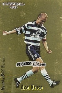 Sticker Axel Kruse - German Football Bundesliga 1997-1998 - Panini