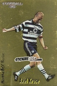Sticker Axel Kruse - German Football Bundesliga 1997-1998 n. 465 - Panini