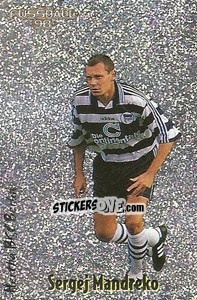 Sticker Sergej Mandreko - German Football Bundesliga 1997-1998 - Panini