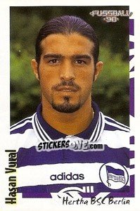 Figurina Hasan Vural - German Football Bundesliga 1997-1998 - Panini