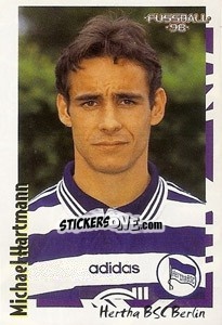 Sticker Michael Hartmann - German Football Bundesliga 1997-1998 - Panini