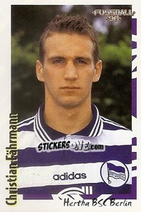 Sticker Christian Fährmann - German Football Bundesliga 1997-1998 - Panini