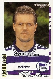 Sticker Kjetil Rekdal - German Football Bundesliga 1997-1998 - Panini