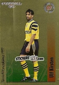 Figurina Ulf Kirsten - German Football Bundesliga 1997-1998 - Panini