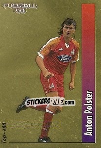 Sticker Anton Polster - German Football Bundesliga 1997-1998 - Panini