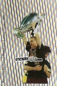 Sticker Borussia Dortmund Cl-Sieger (Lars Ricken) - German Football Bundesliga 1997-1998 n. 495 - Panini
