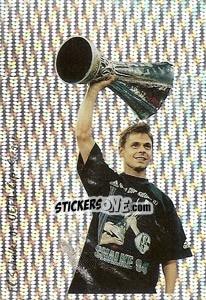 Sticker Fc Schalke 04 Uefa-Cup Sieger - German Football Bundesliga 1997-1998 n. 496 - Panini
