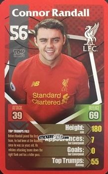 Sticker Connor Randall - Liverpool 2016-2017
 n. 26 - Top Trumps