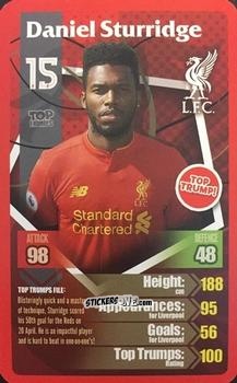 Sticker Daniel Sturridge - Liverpool 2016-2017
 n. 29 - Top Trumps