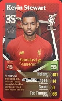 Figurina Kevin Stewart - Liverpool 2016-2017
 n. 28 - Top Trumps
