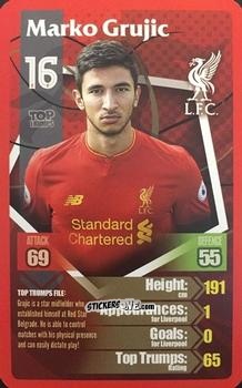 Cromo Marko Grujic - Liverpool 2016-2017
 n. 9 - Top Trumps